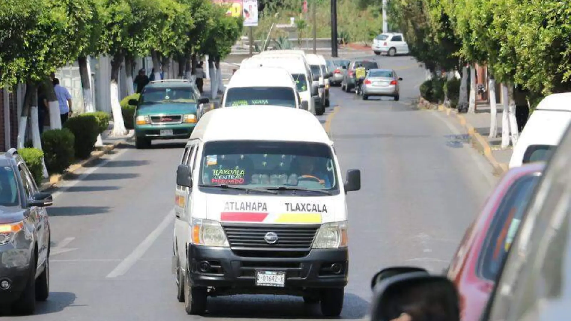 Movilidad, transporte, combi, pasaje